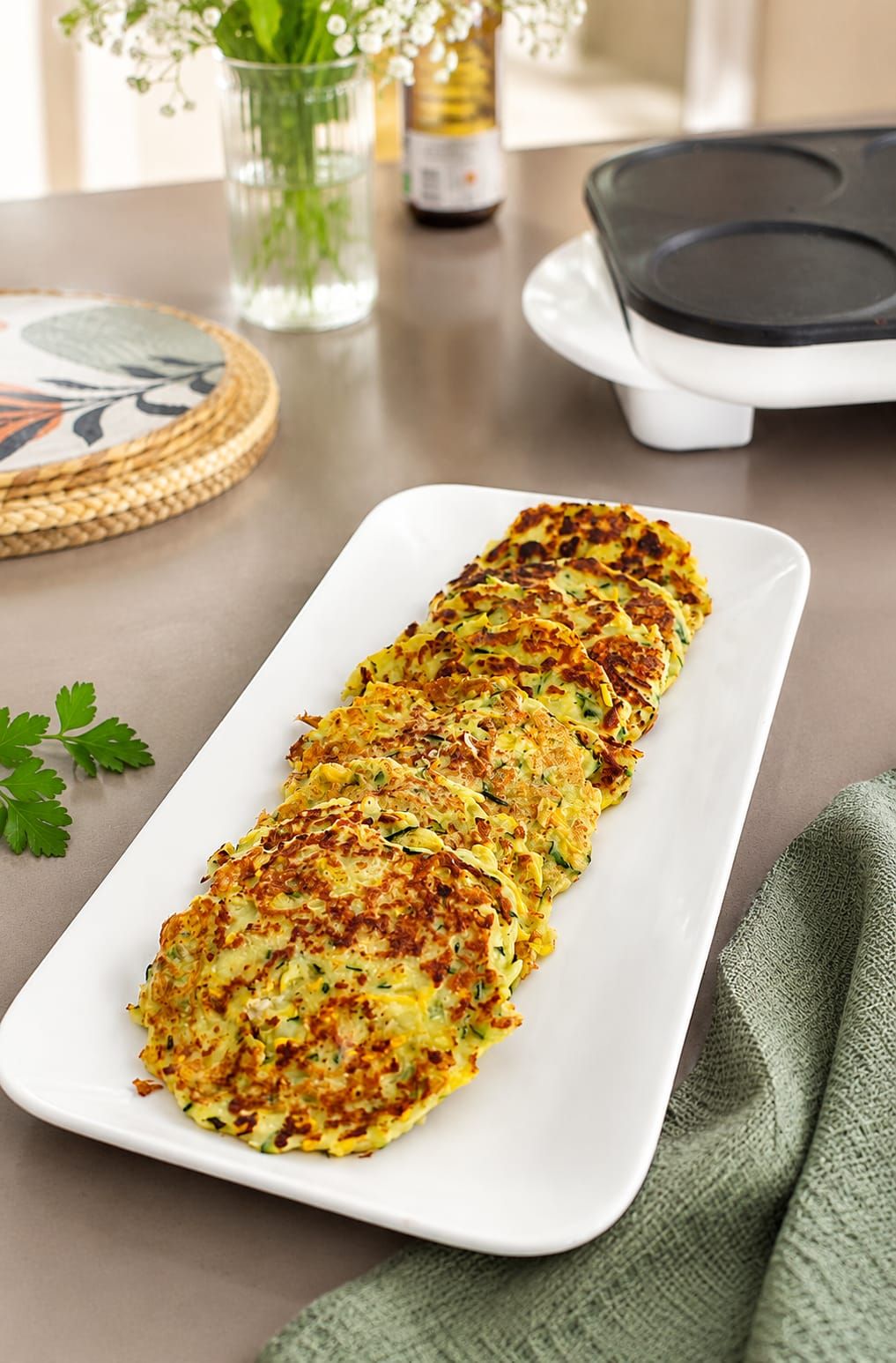 Galettes de courgettes
