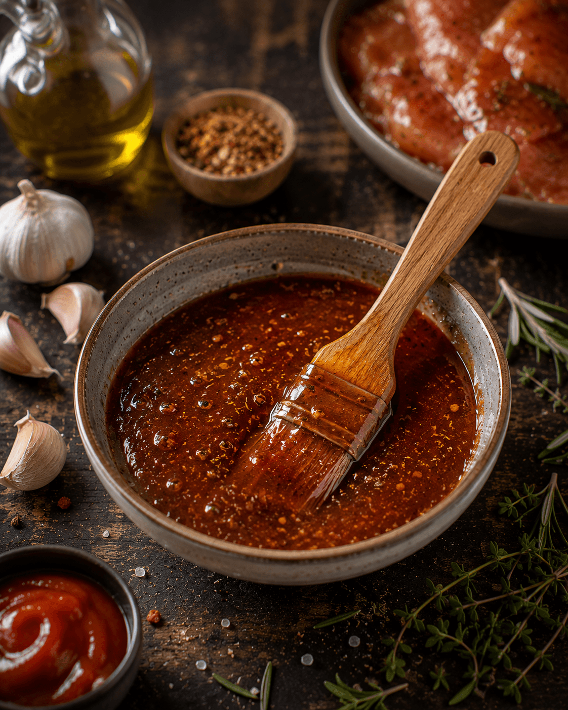 Marinade barbecue maison