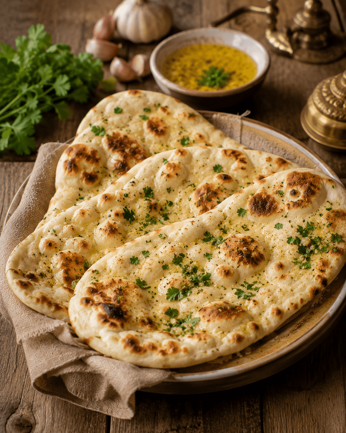 Pain naan maison