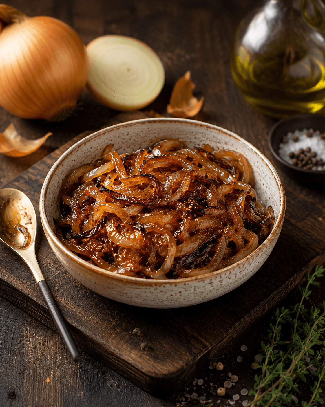Oignons caramelises