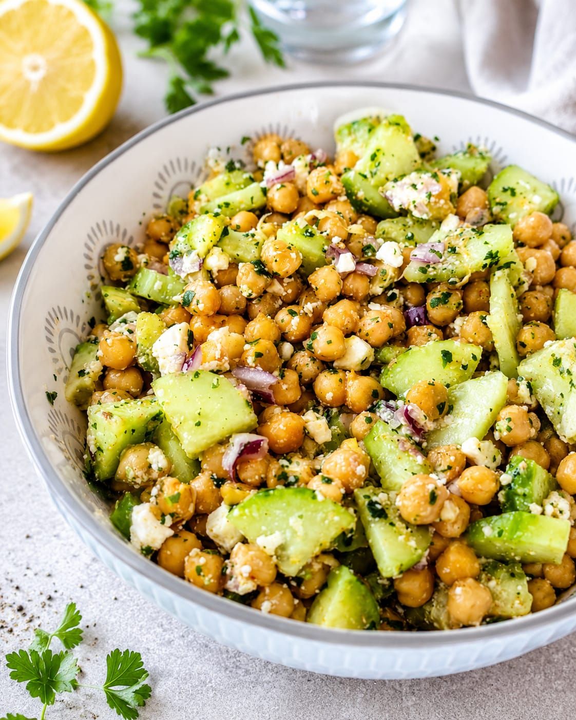 Salade de pois chiche