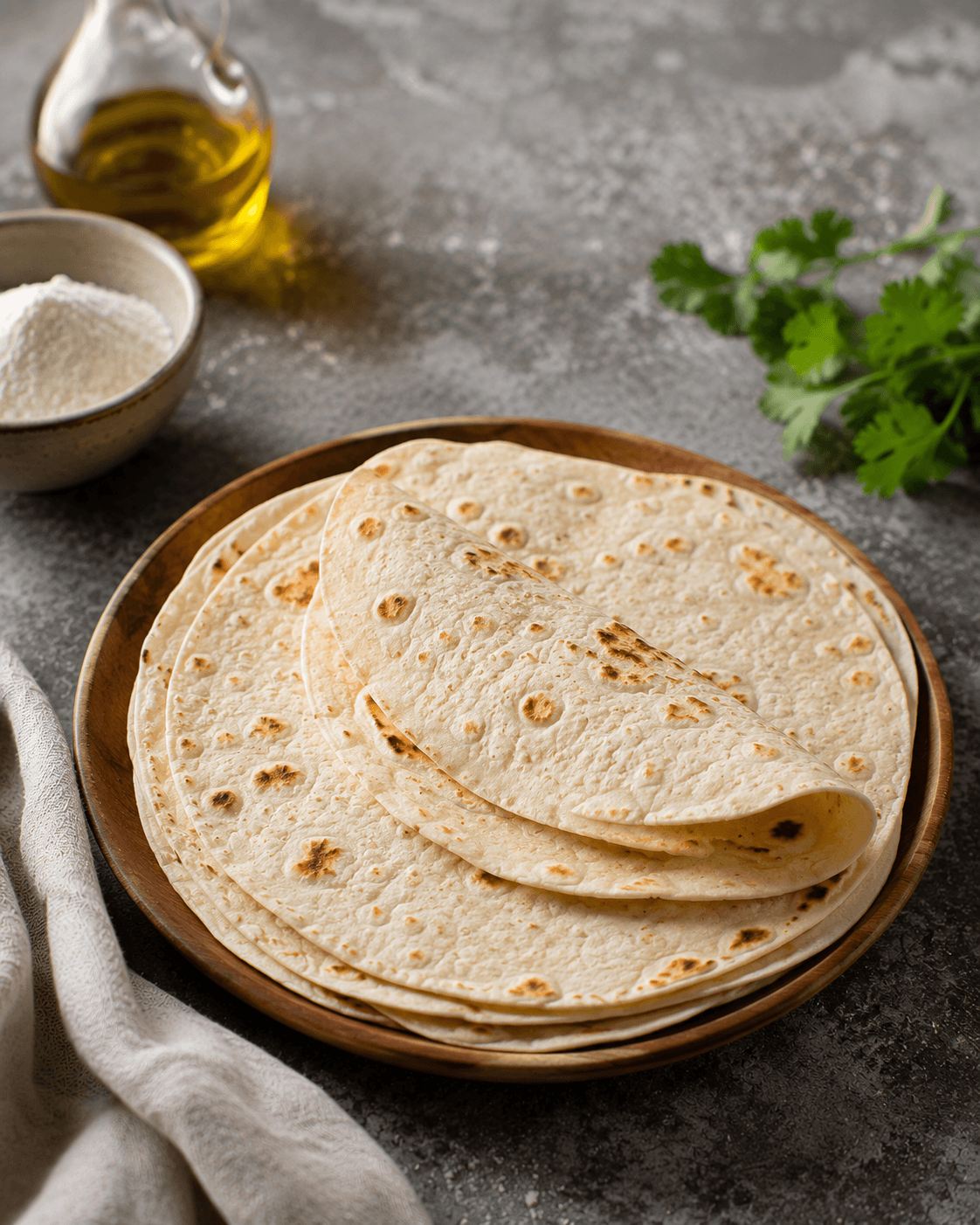 Tortillas de ble maison